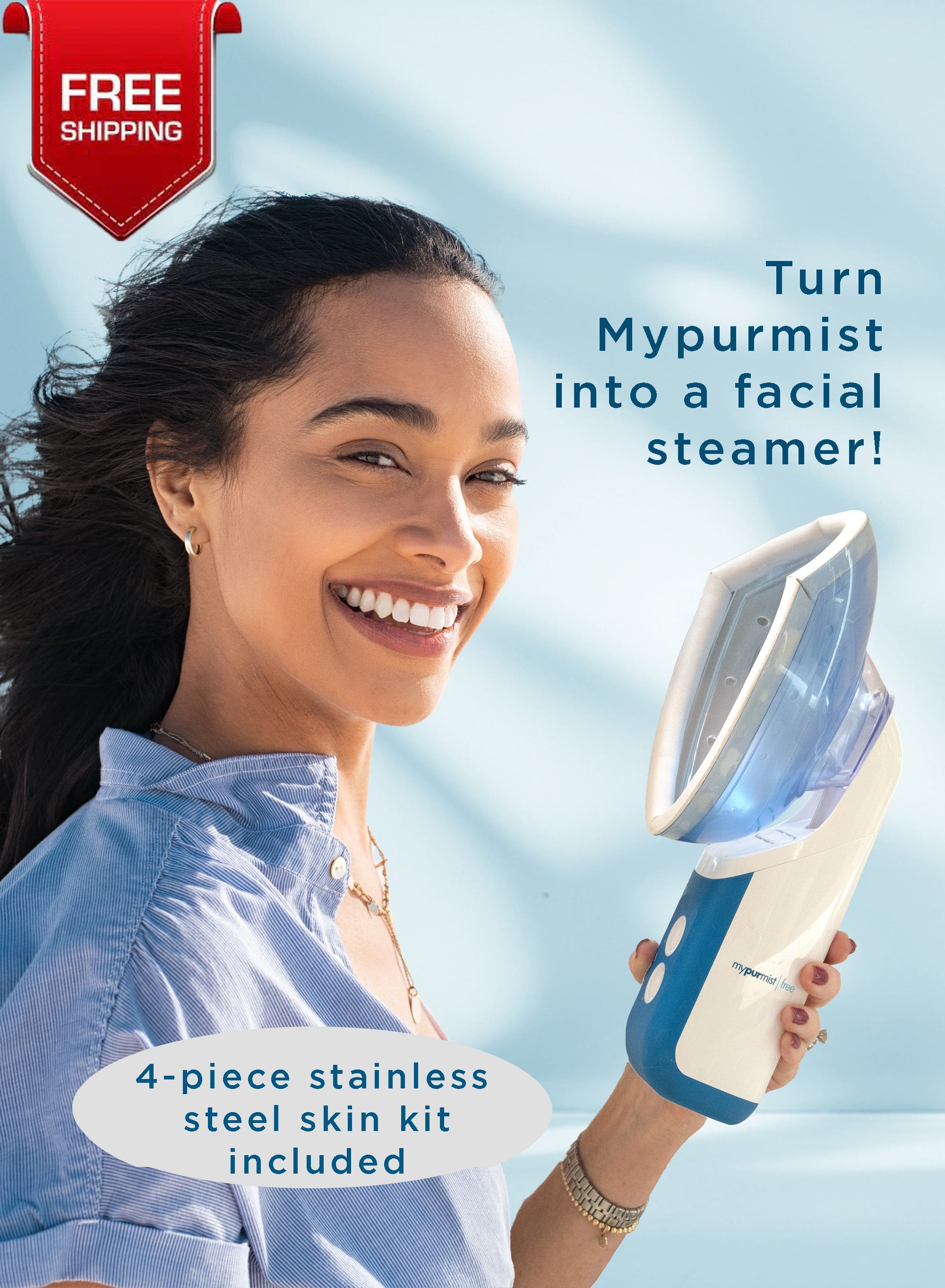 NEW! Mypurmist Facial Steam Mask - Ultrapure Accessory